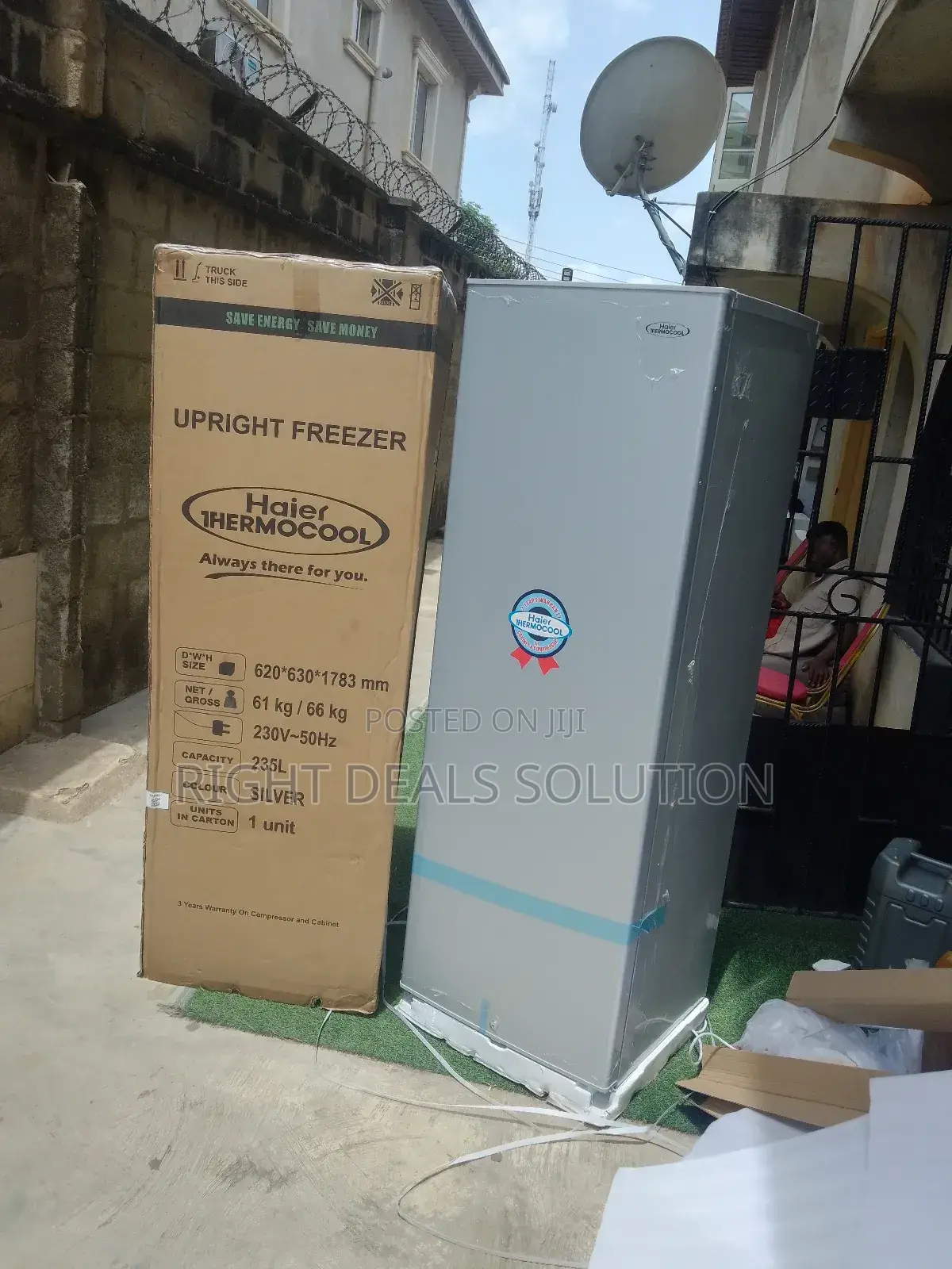 Haier Thermocool Digt Display Upright Freezer – Precision at a Glance