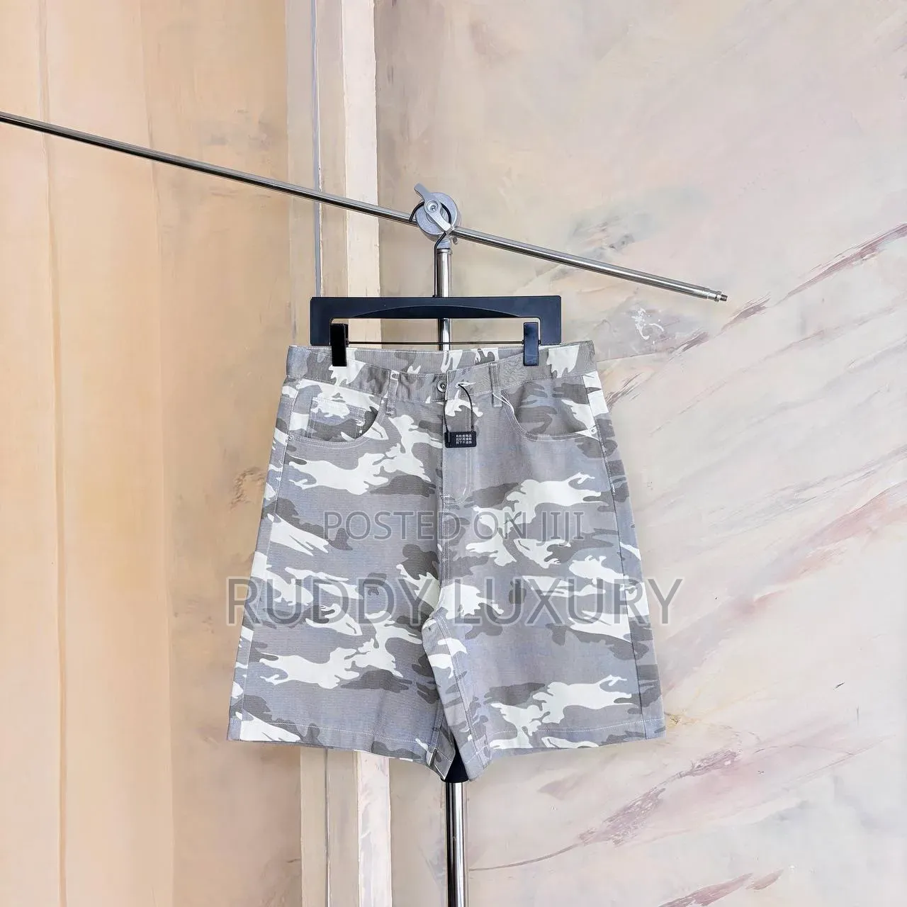 Minimal Navy Mini Shorts