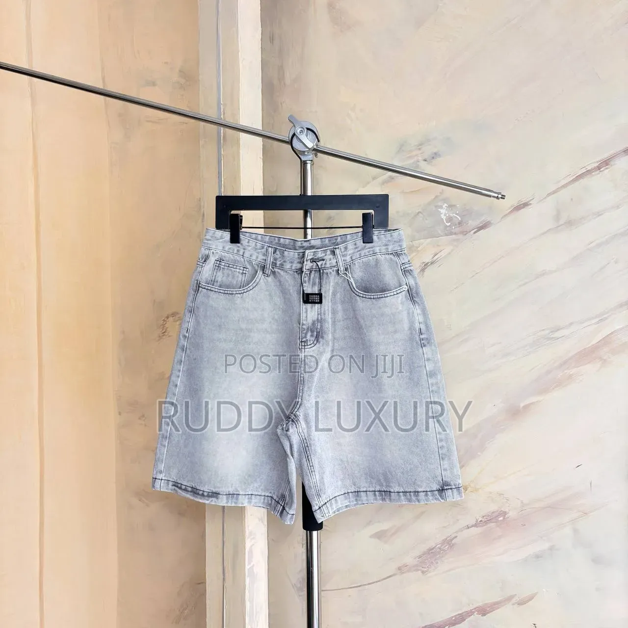 Minimal Navy Mini Shorts