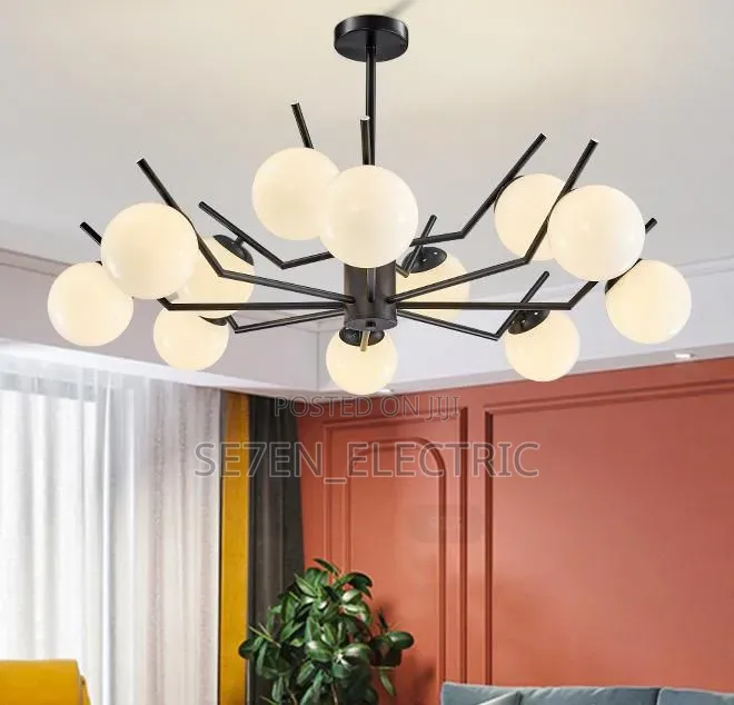 Nordic Glass Chandelier Light