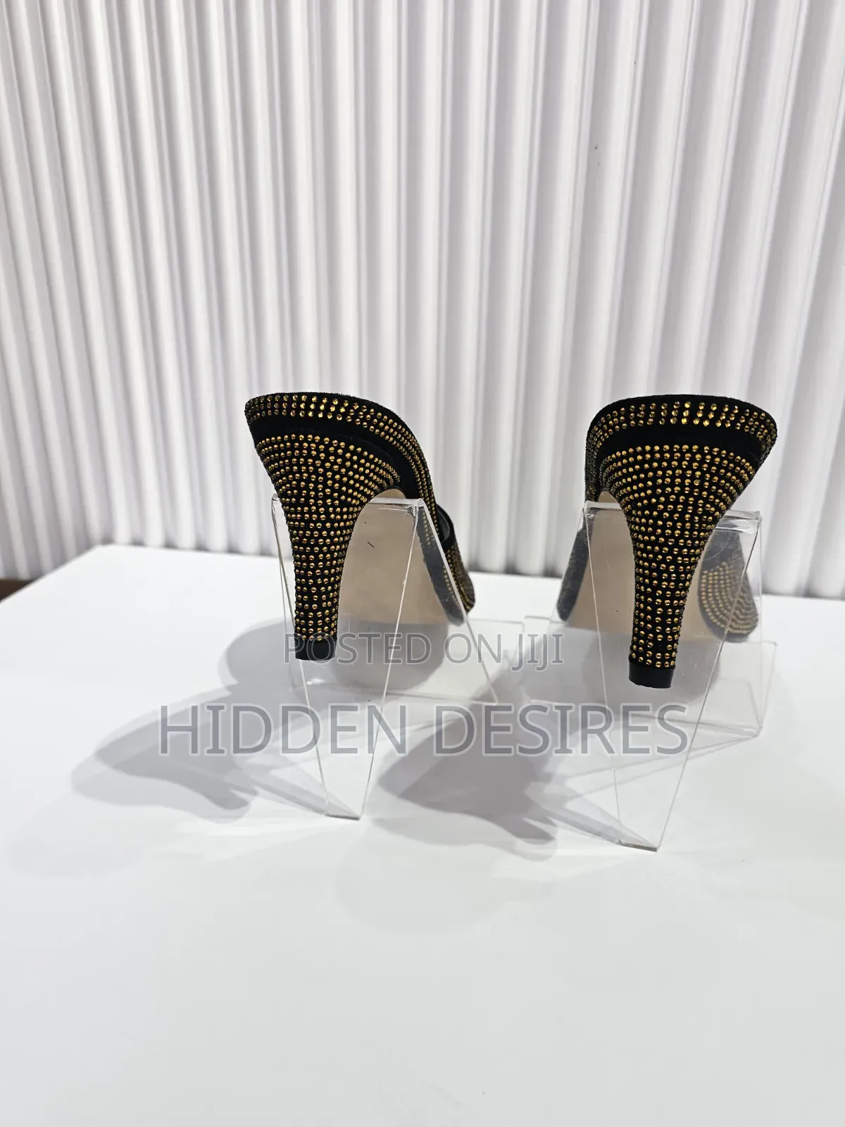 Gold Stones Mules