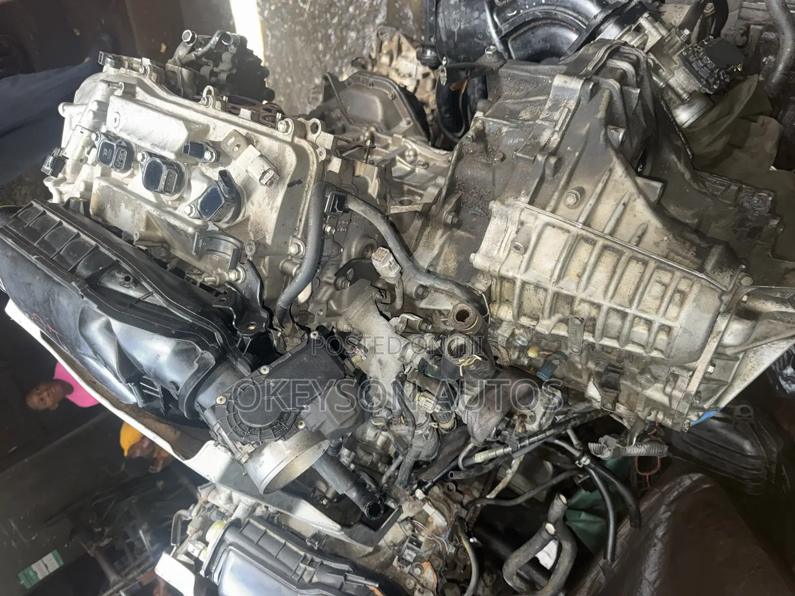 Engine and 22 Pin Gearbox for Toyota Sienna