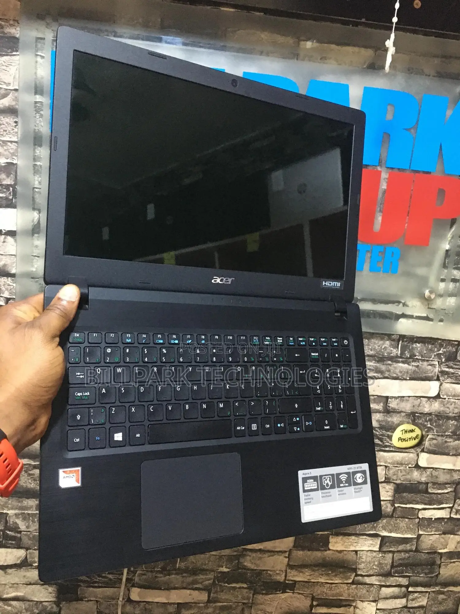 Laptop Acer Aspire 3 A315-21 4GB AMD A6 HDD 1T