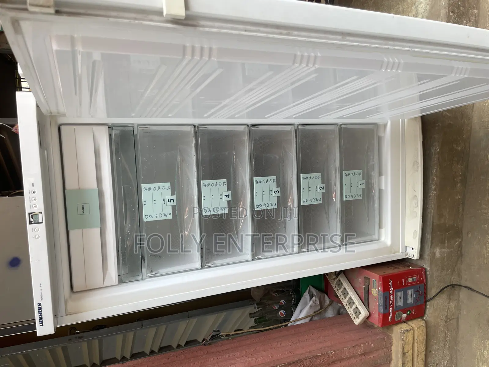 Liebher Five Steps Non Frost Standing Freezer