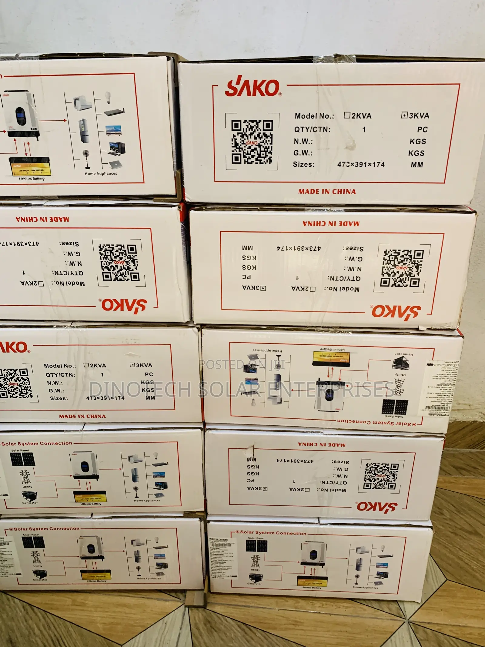 Sako 3kva 24v Transformerless Hybrid Solar Inverter