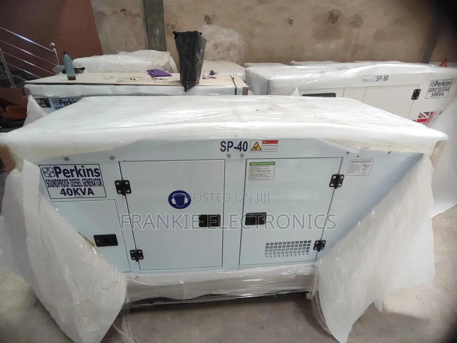 Perkins 40kva Compact Power Generator 100% Copper Coil