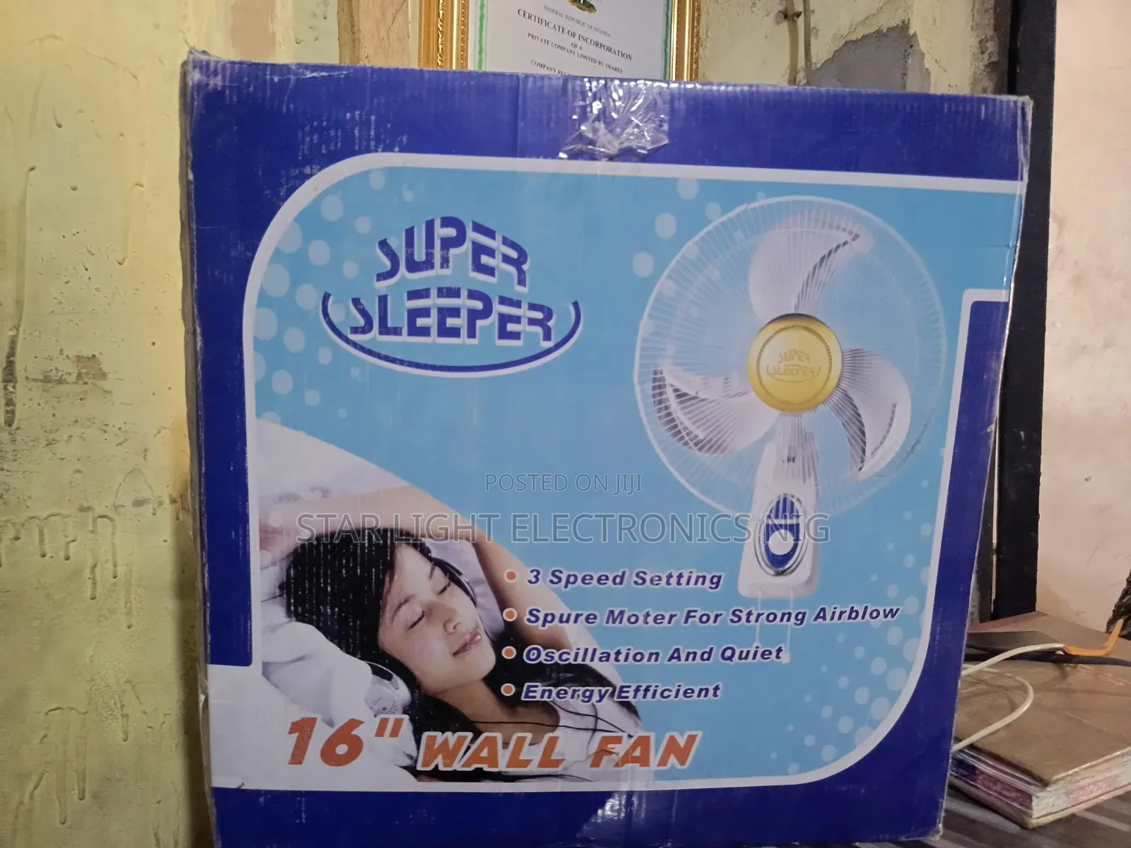 Wall Fan 16 Inches