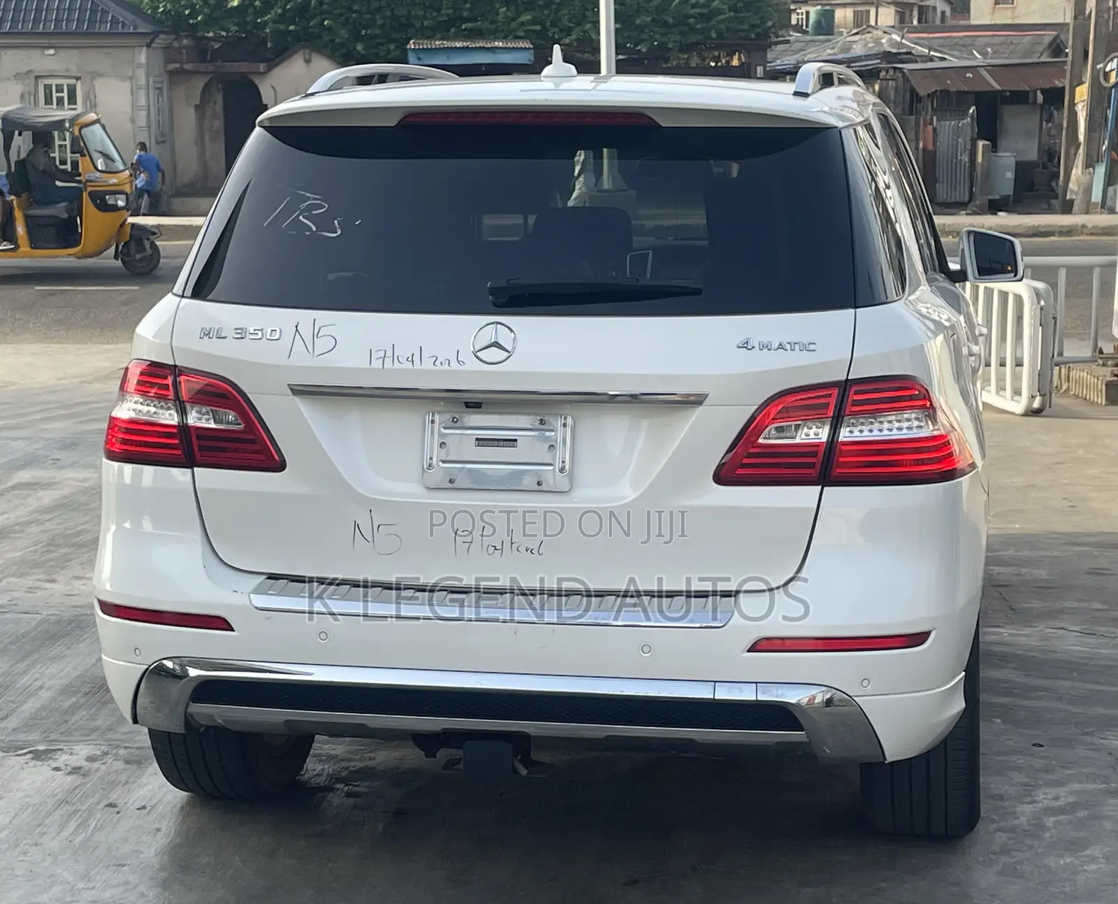 Mercedes-Benz M Class ML 350 4Matic 2012 White