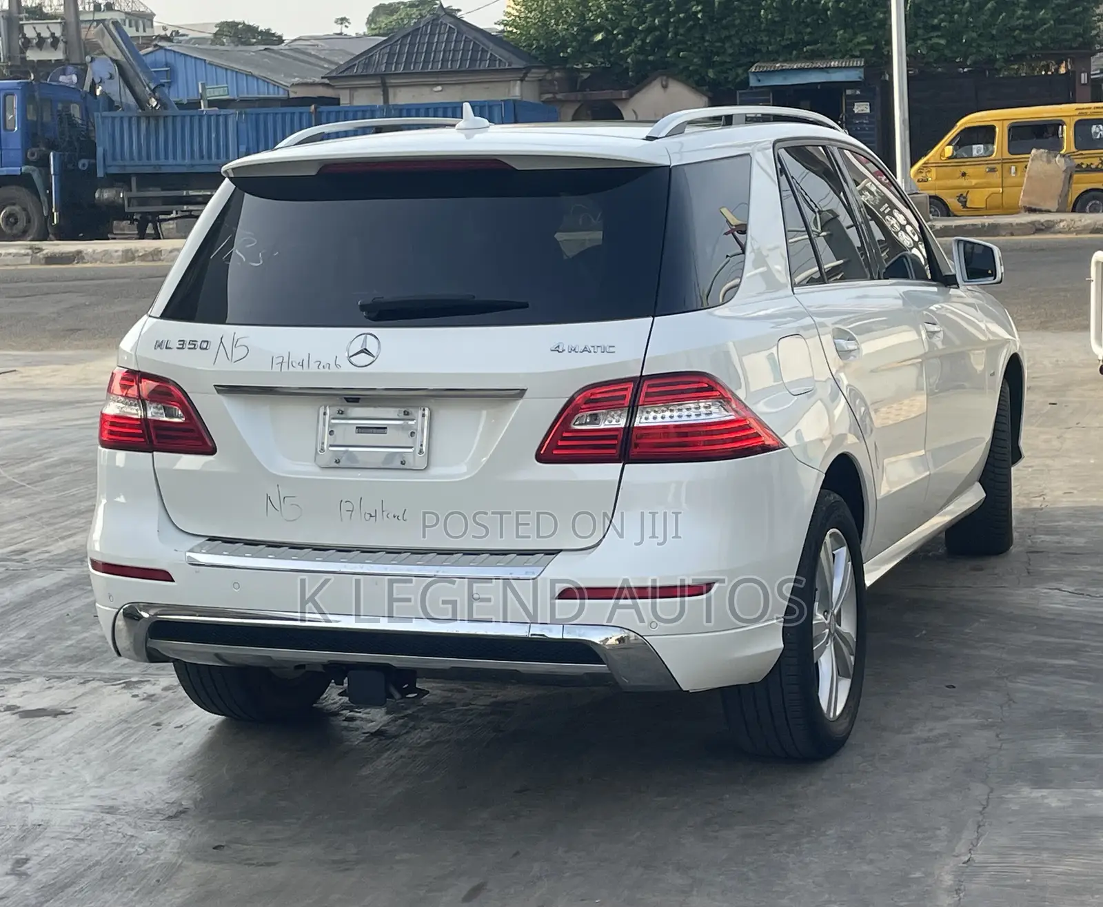 Mercedes-Benz M Class ML 350 4Matic 2012 White