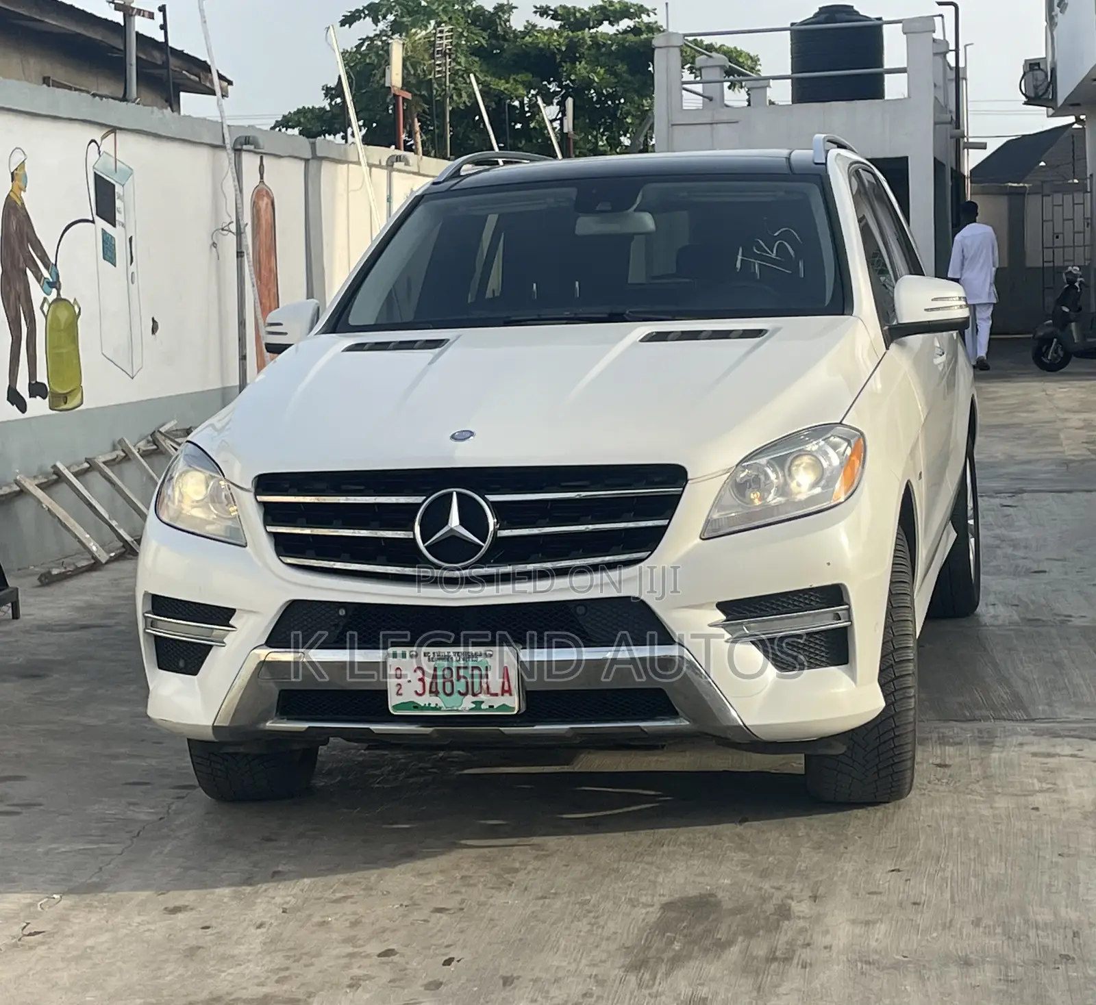 Mercedes-Benz M Class ML 350 4Matic 2012 White