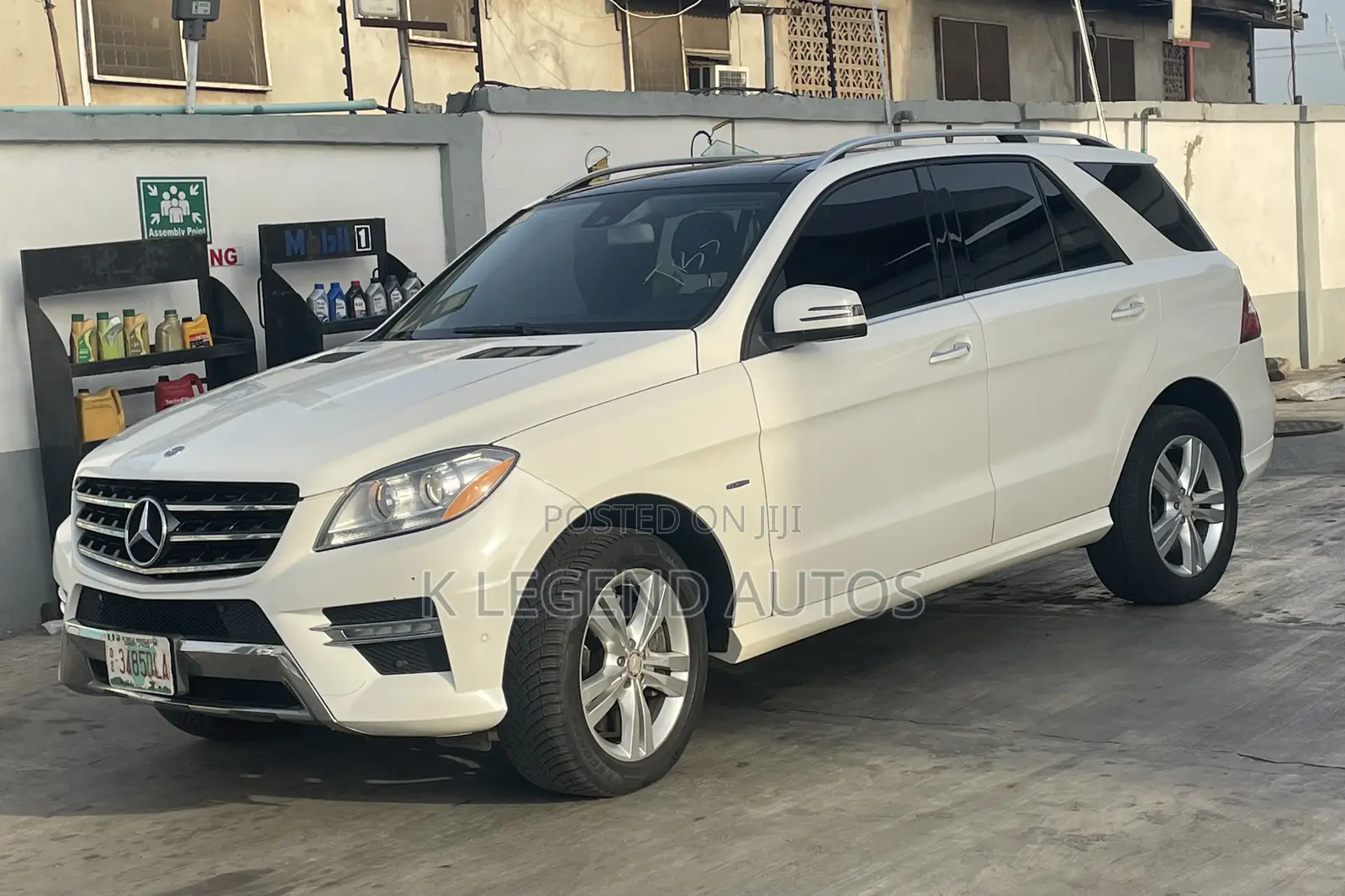 Mercedes-Benz M Class ML 350 4Matic 2012 White