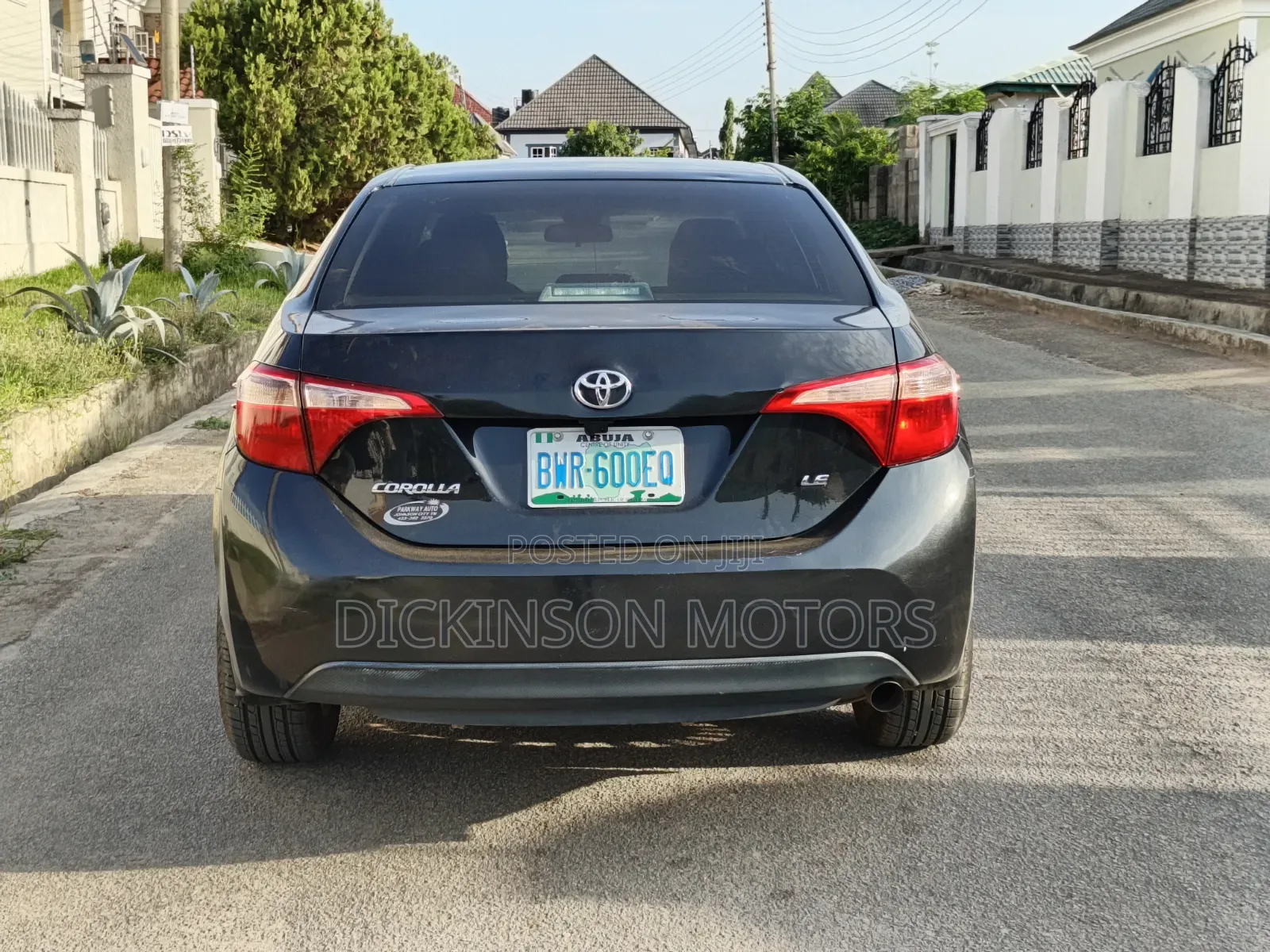 Toyota Corolla 2017 Black