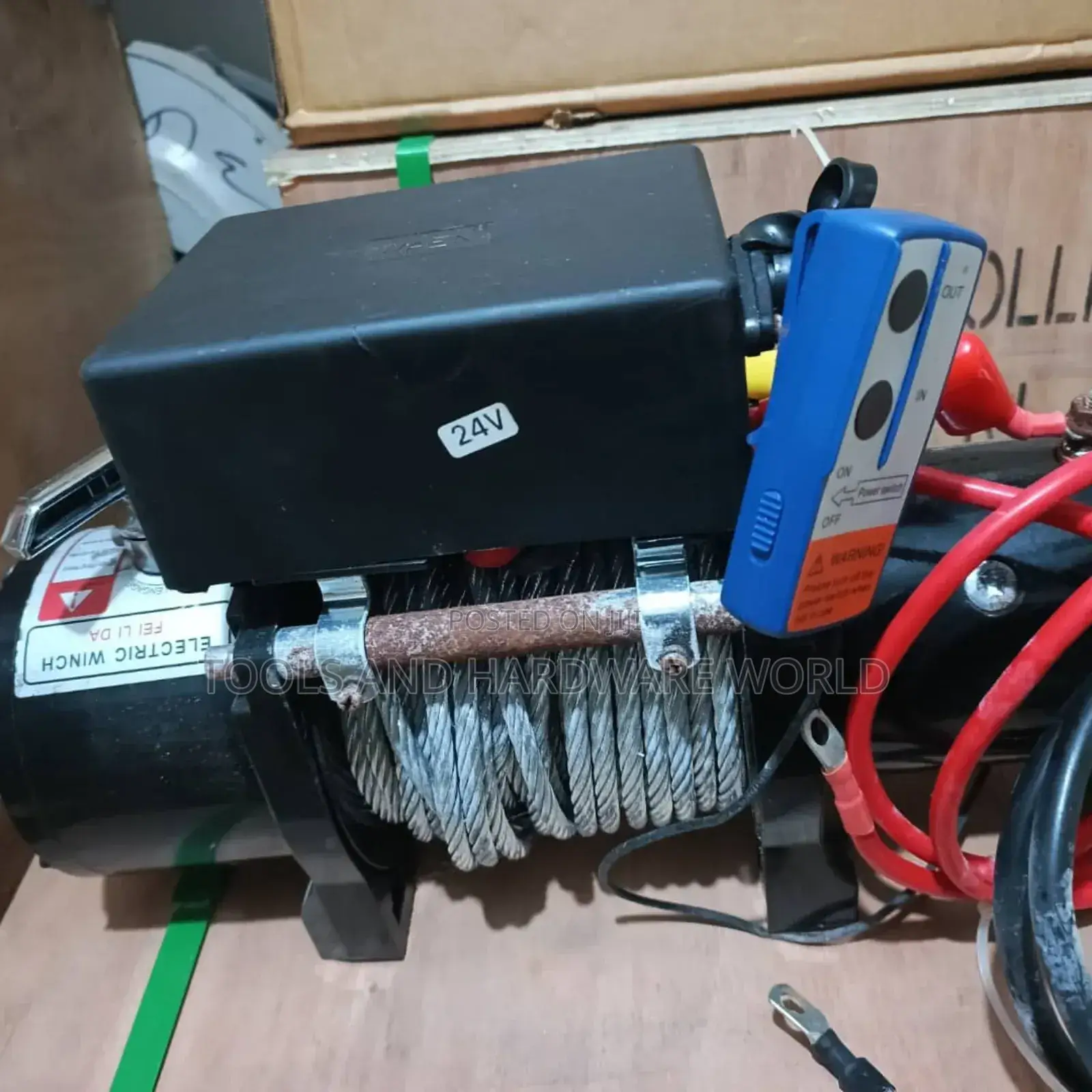 6000lb 24v Electric Winch