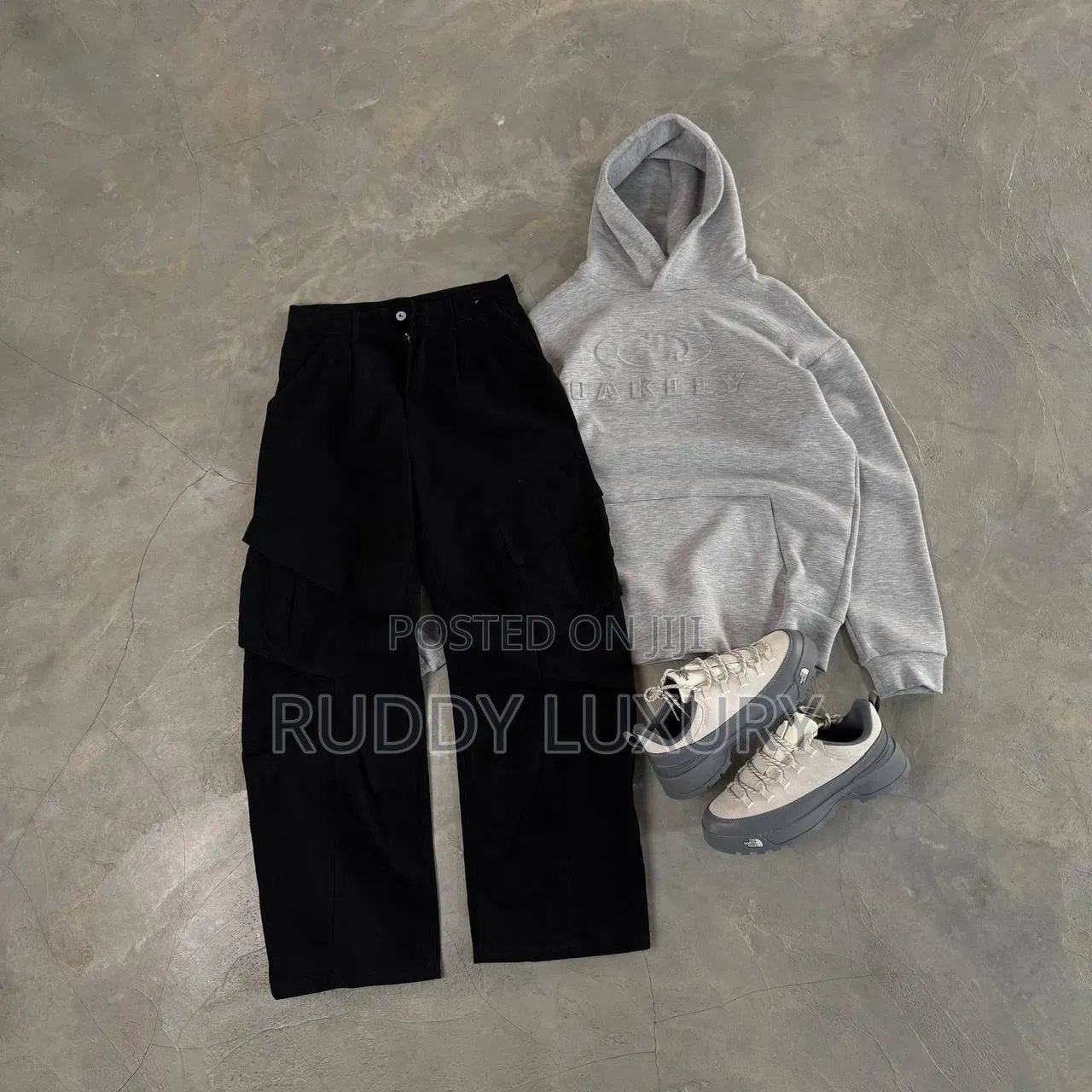 Black Velvet Flared Trousers