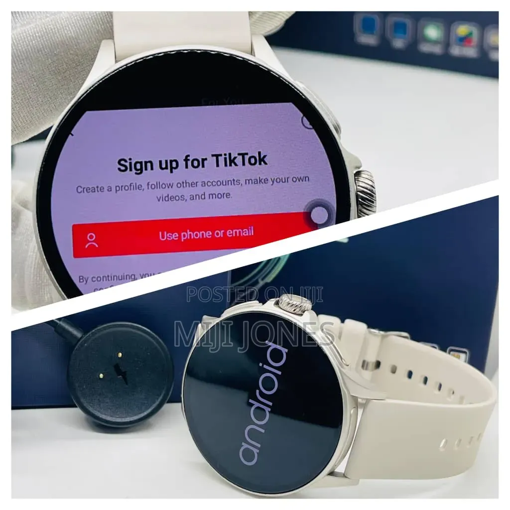 Hd Android Watch Phone- 180° Rotating Cam,Nano Sim,App Download | Wifi