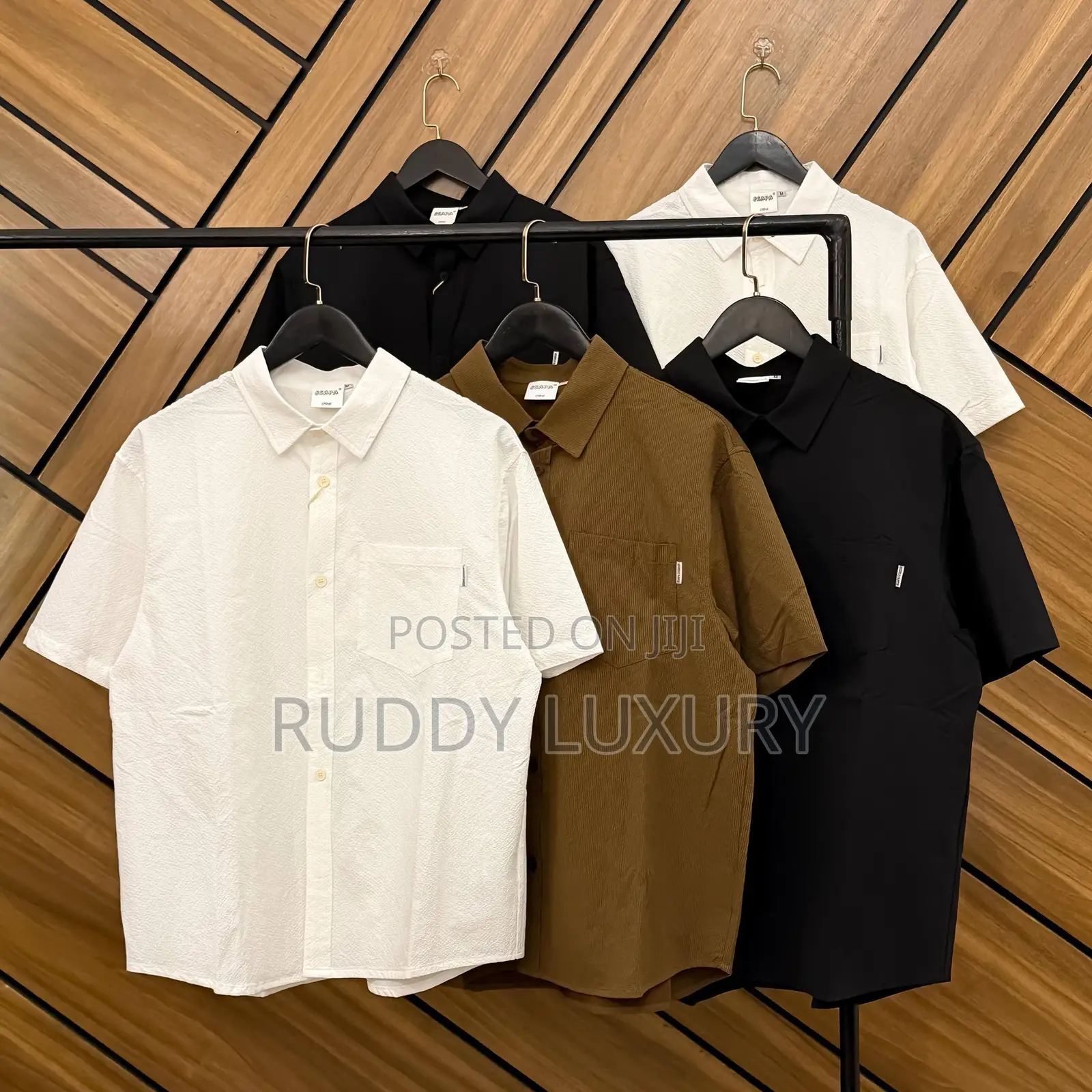 High-Quality Short Sleeve Button Shirt