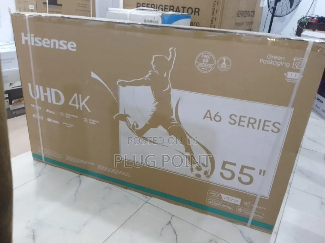 Hisense 55" Uhd Smart Tv – Crystal Clear Display