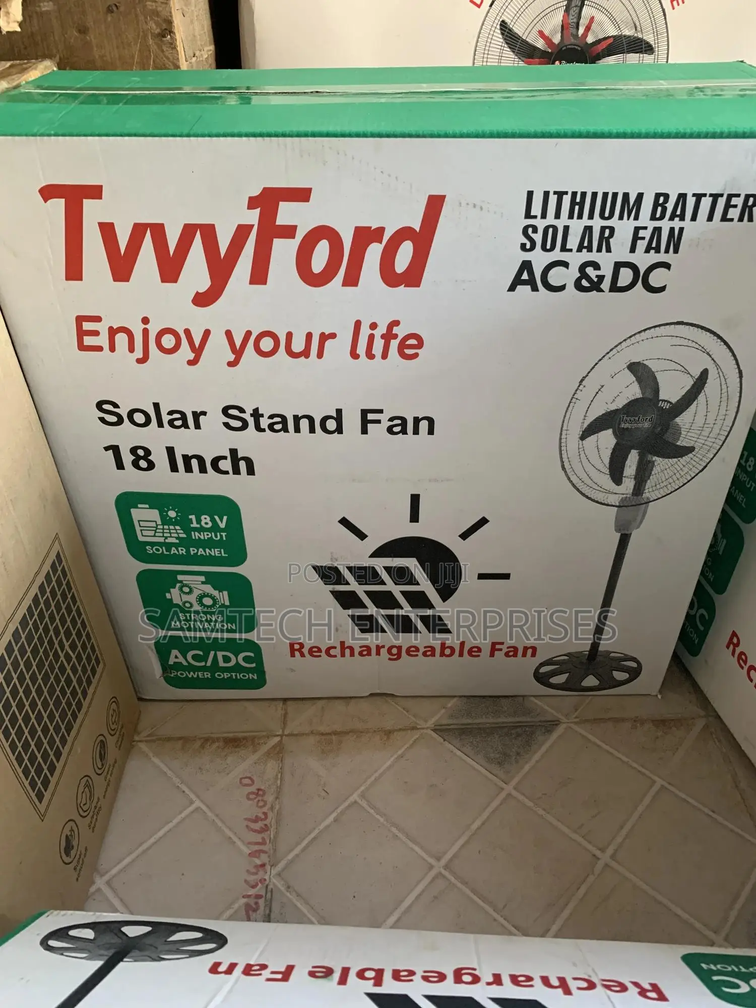 Original Solar Fan