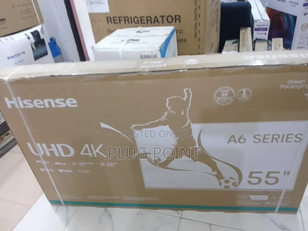 Hisense 55" Uhd Smart Tv – Crystal Clear Display