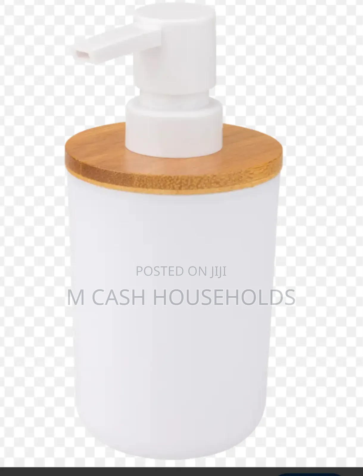 Soap Lotion Dispenser -Bamboo Wood Top