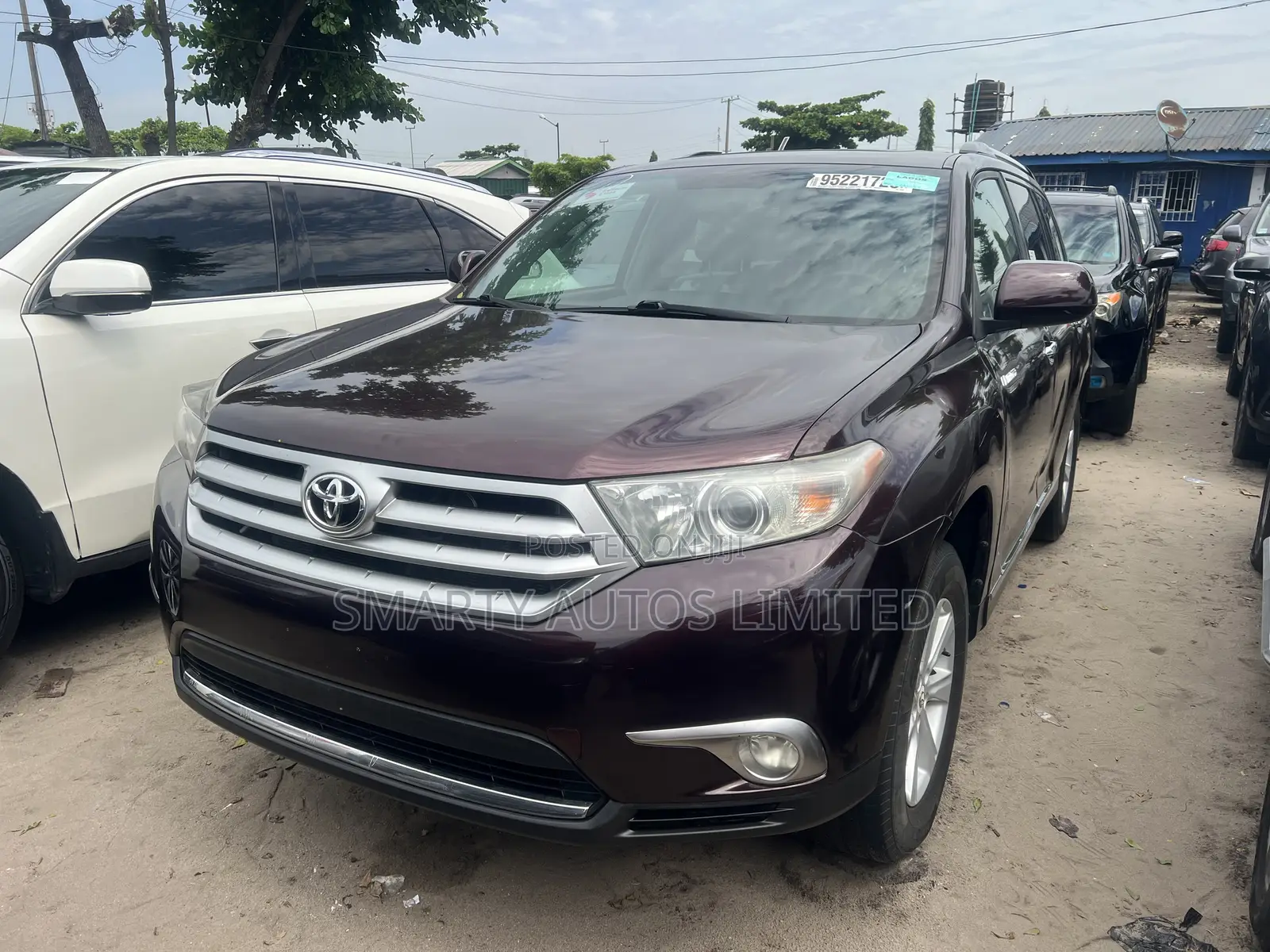 Toyota Highlander Limited 3.5l 4WD 2013 Burgundy