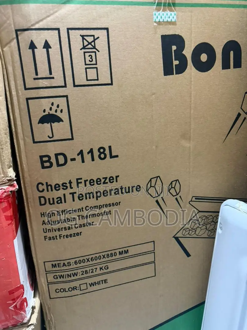 118l Bona Chest Freezer Dual Temperature