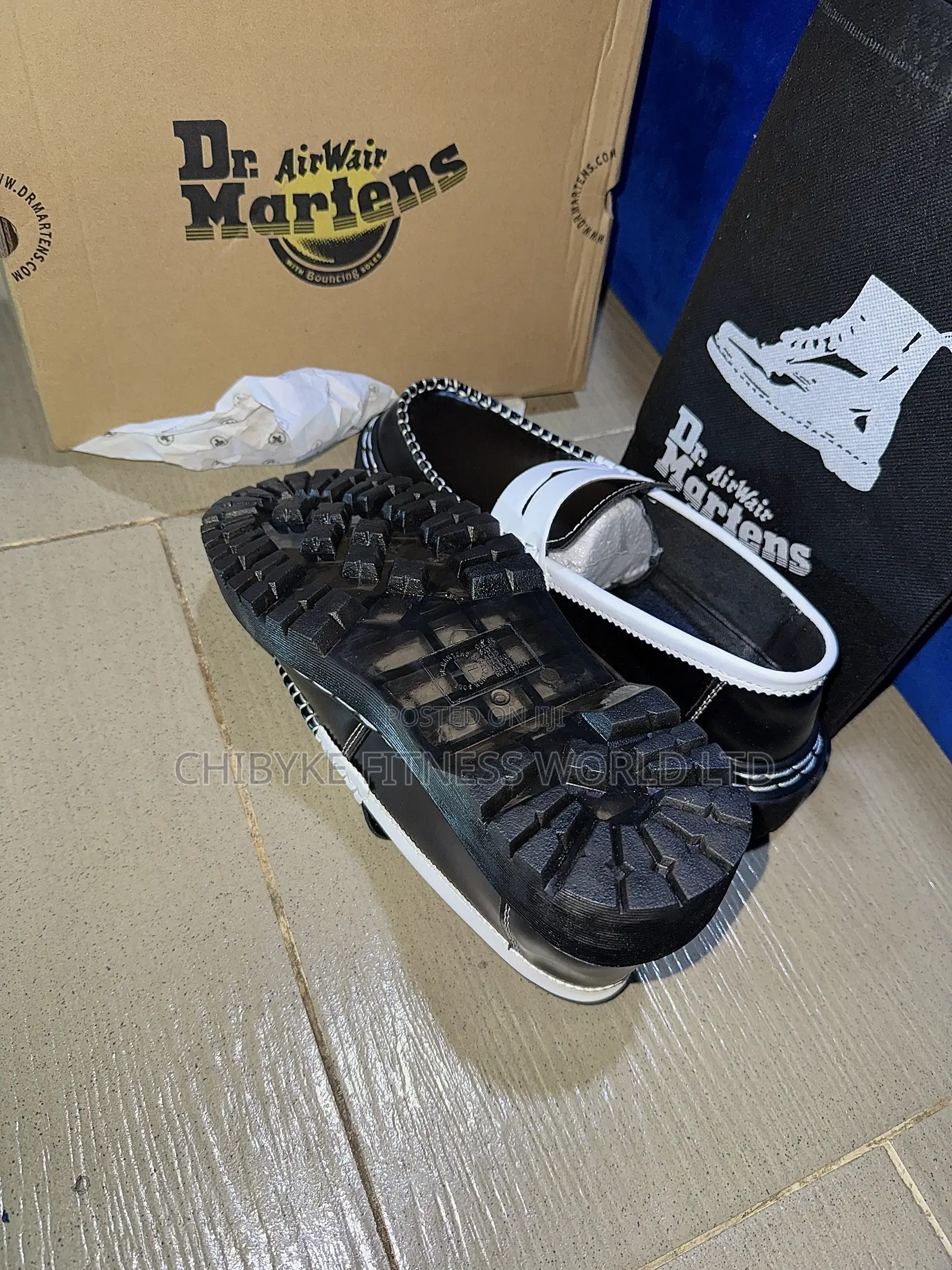 Dr Marten Transparent Sole Shoe