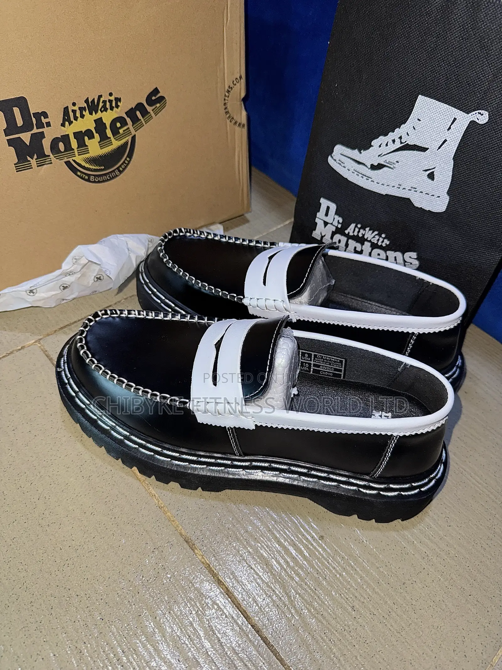 Dr Marten Transparent Sole Shoe