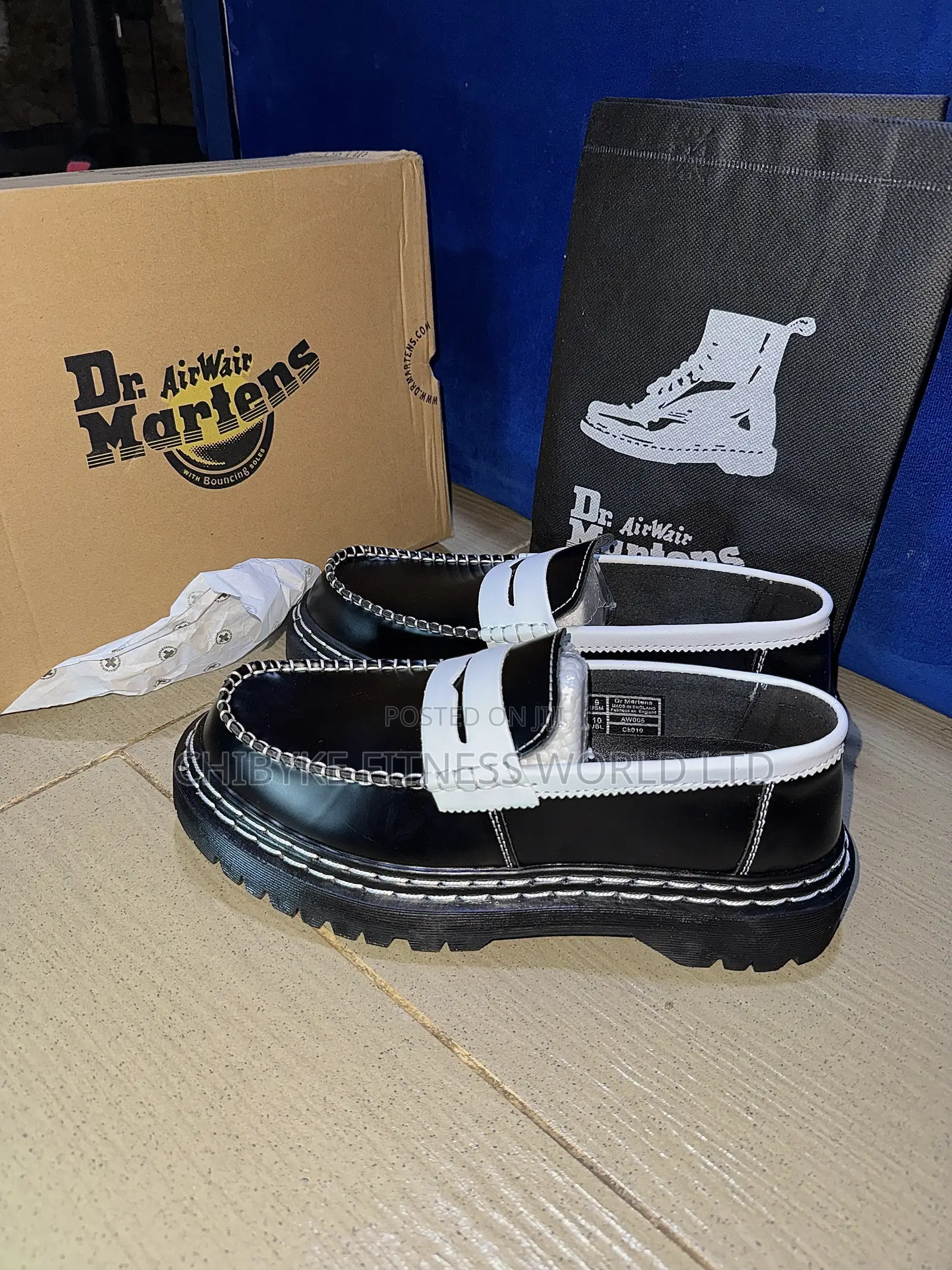 Dr Marten Transparent Sole Shoe