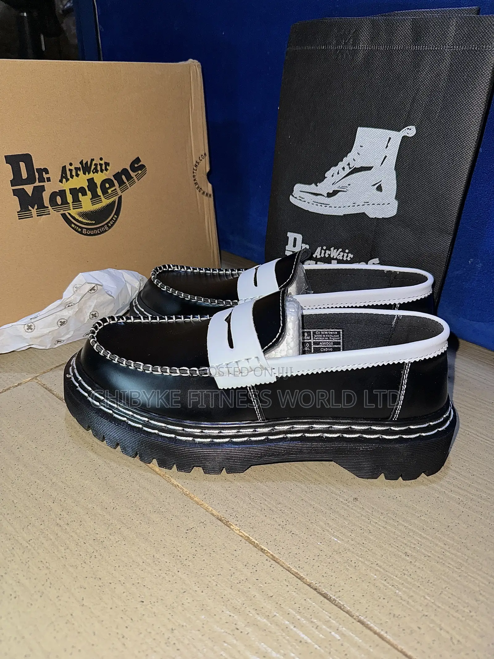 Dr Marten Transparent Sole Shoe