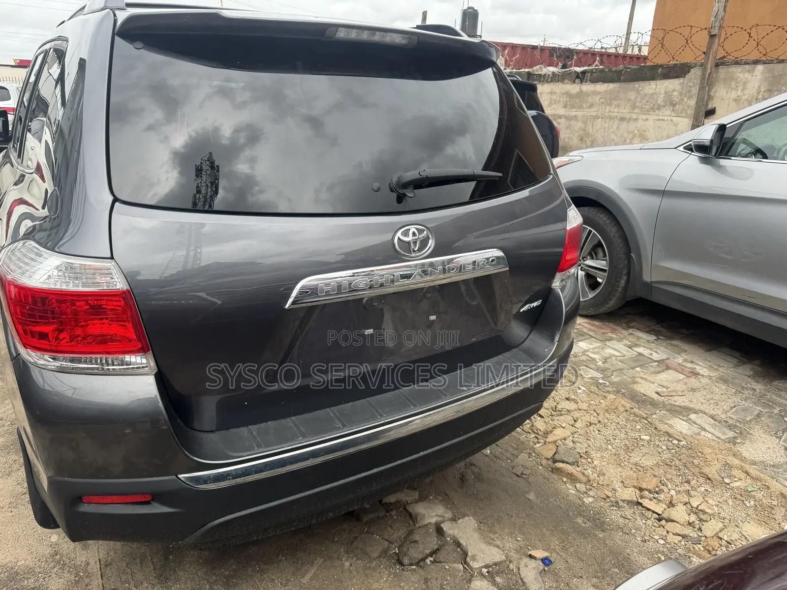 Toyota Highlander Limited 3.5L 2WD 2013 Gray