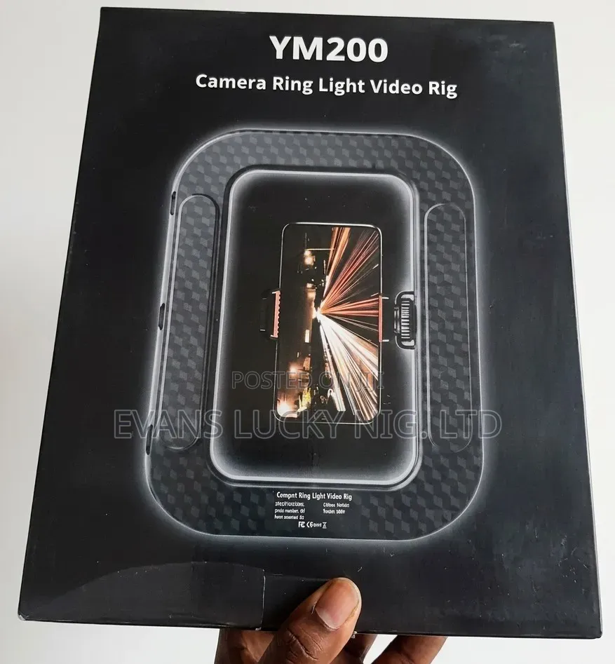 Ym200 Handheld Ring Light (Free Tripod)