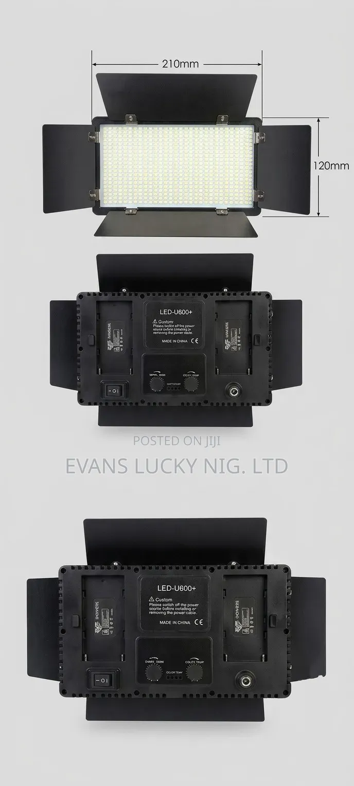 Led 600 Light (Free Tripod)