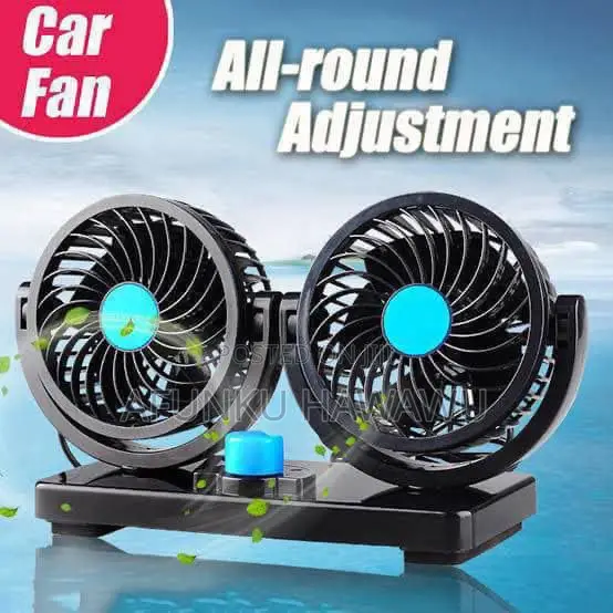 Double Headed Vehicle Fan
