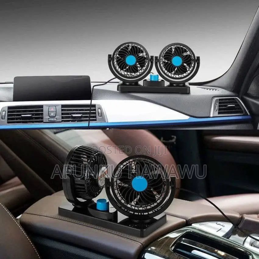 Double Headed Vehicle Fan