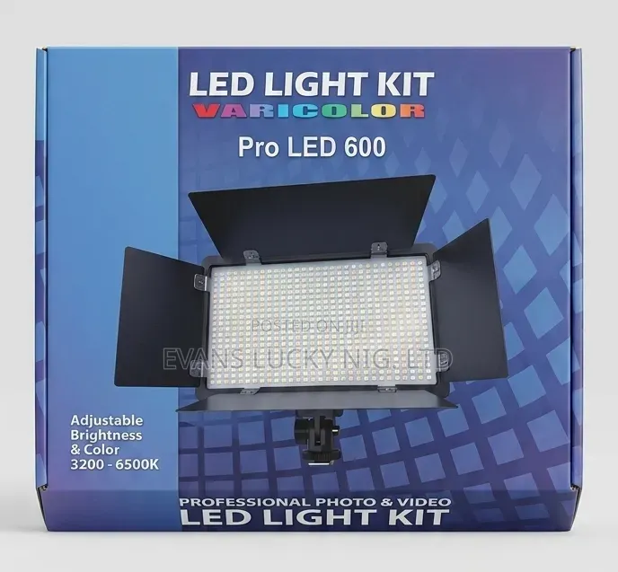 Led 600 Light (Free Tripod)