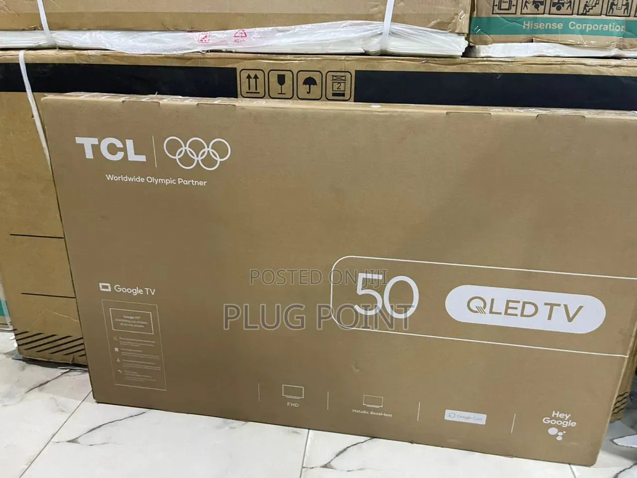 TCL 50” Qled Tv – Premium Color Smart Streaming
