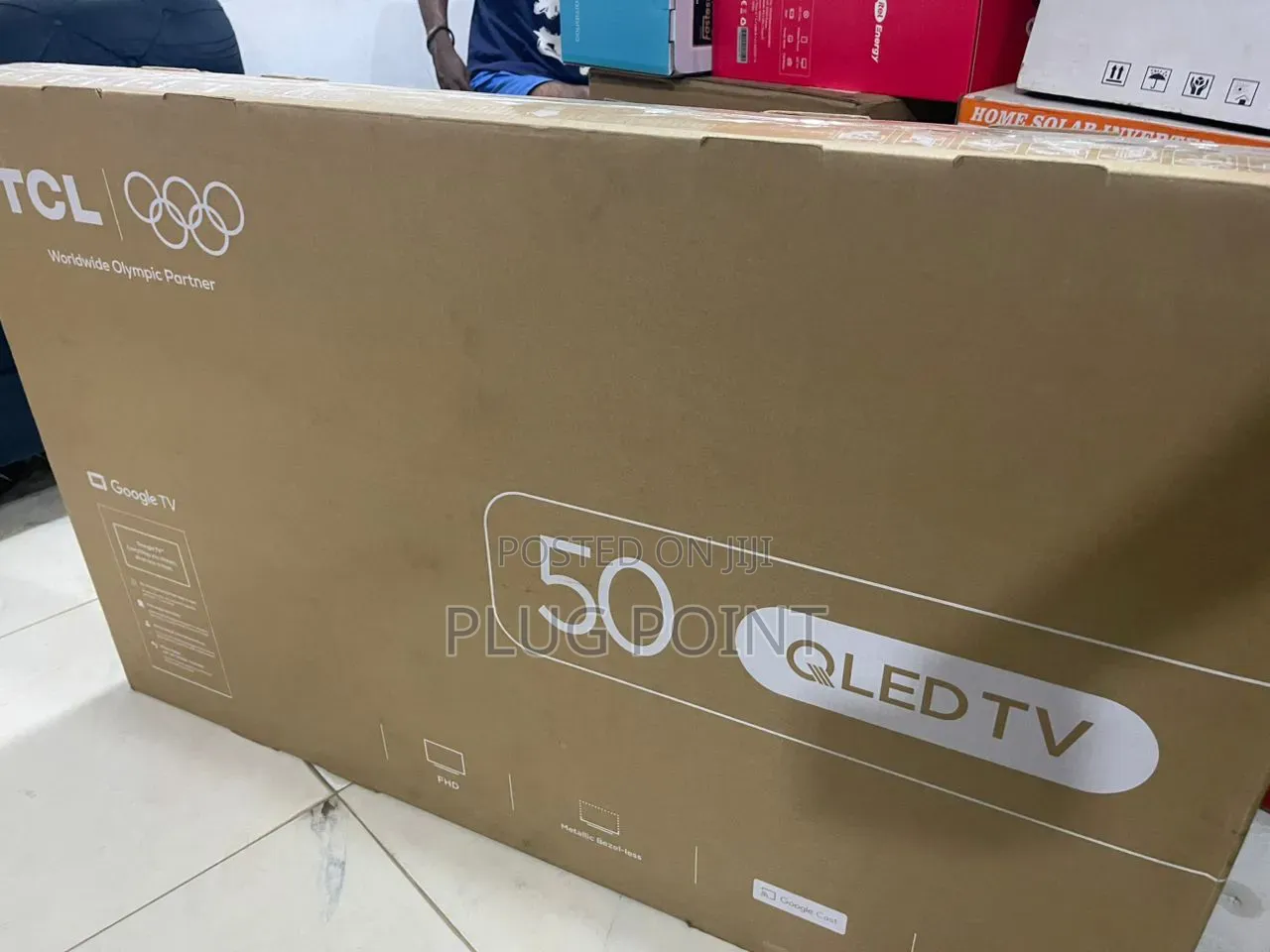 TCL 50” Qled Tv – Premium Color Smart Streaming