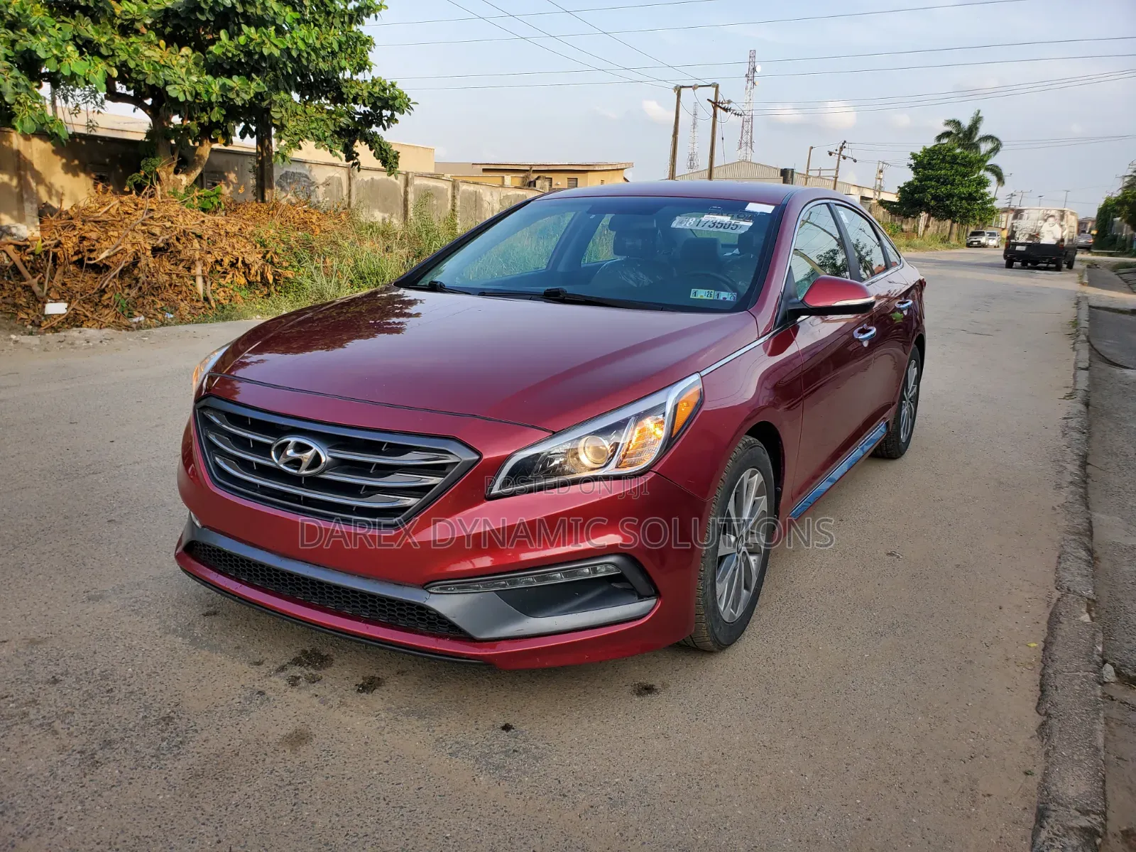 Hyundai Sonata Sport Sedan FWD (2.4L 4cyl 6A) 2016 Red
