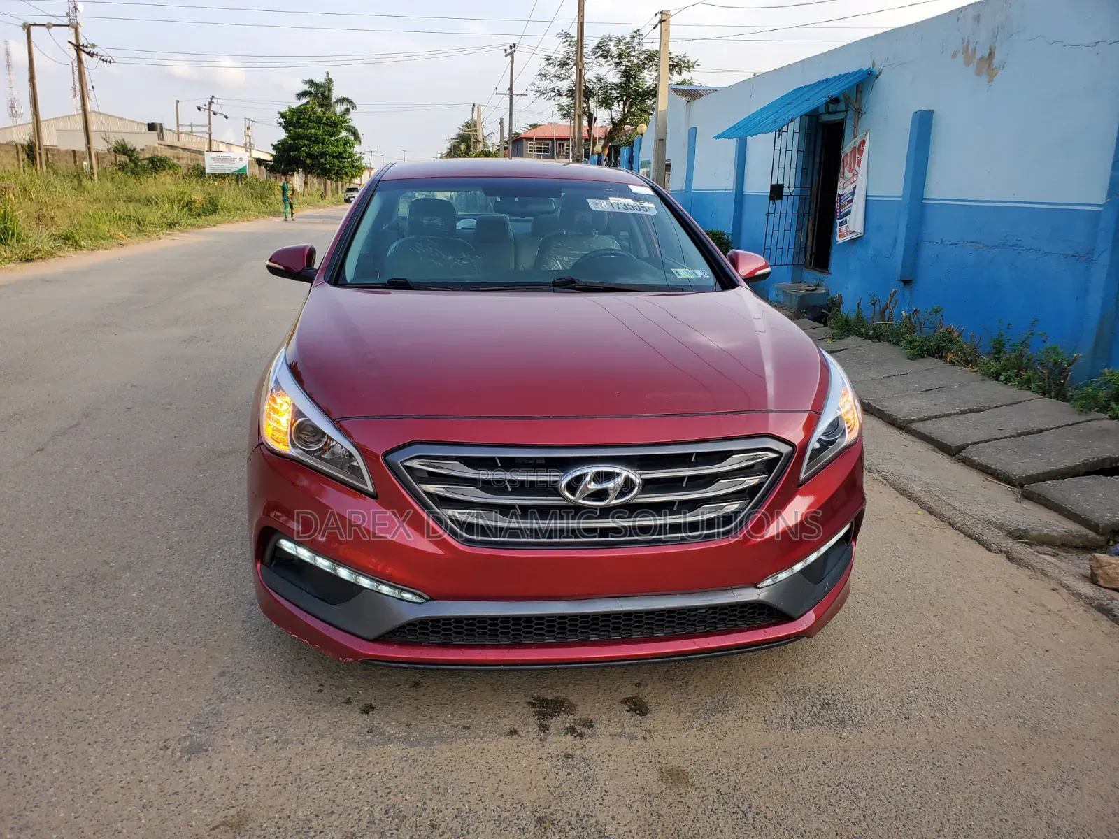 Hyundai Sonata Sport Sedan FWD (2.4L 4cyl 6A) 2016 Red