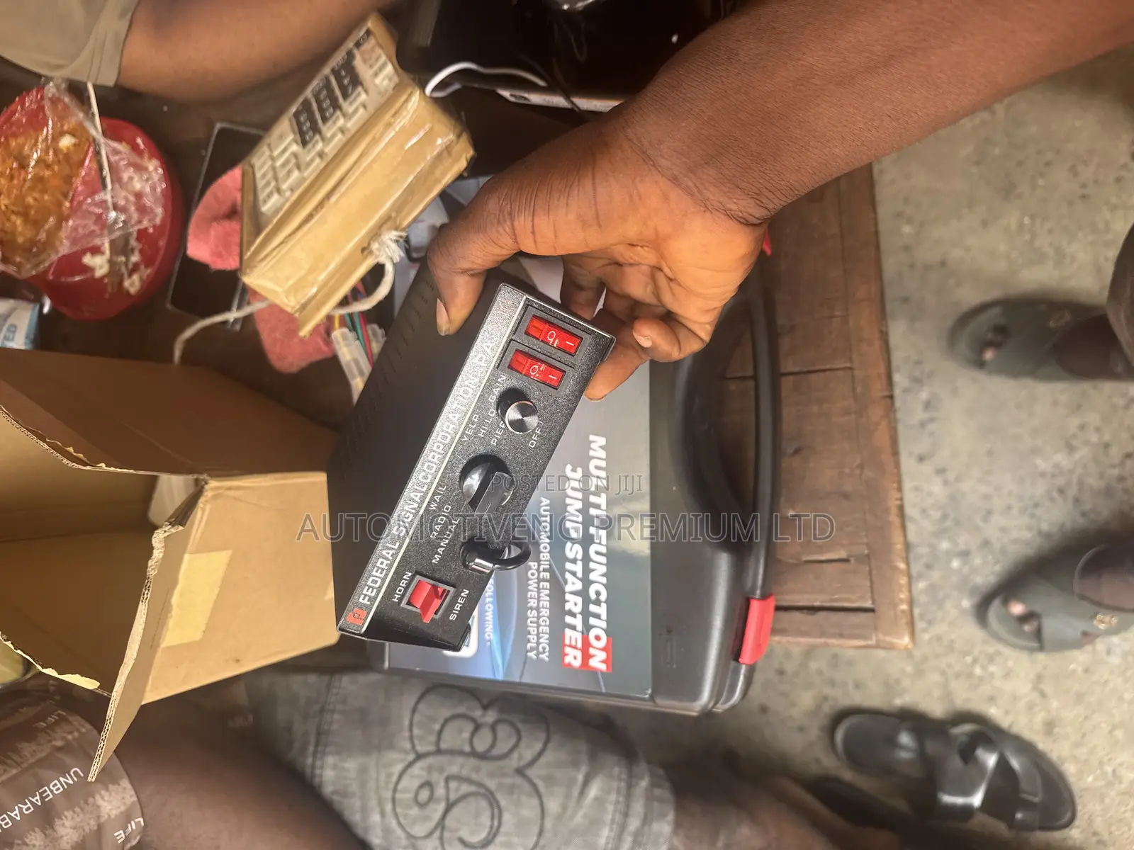 Police Light Amplifier 300w/200w (Original Flasher Siren)