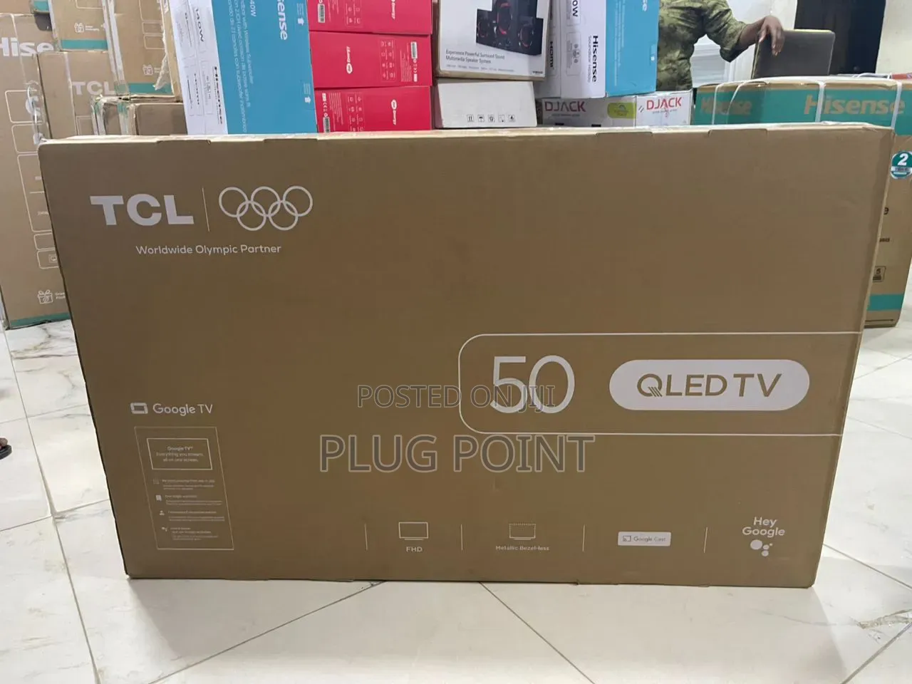 TCL 50” Qled Uhd Smart Tv – Cinematic Experience