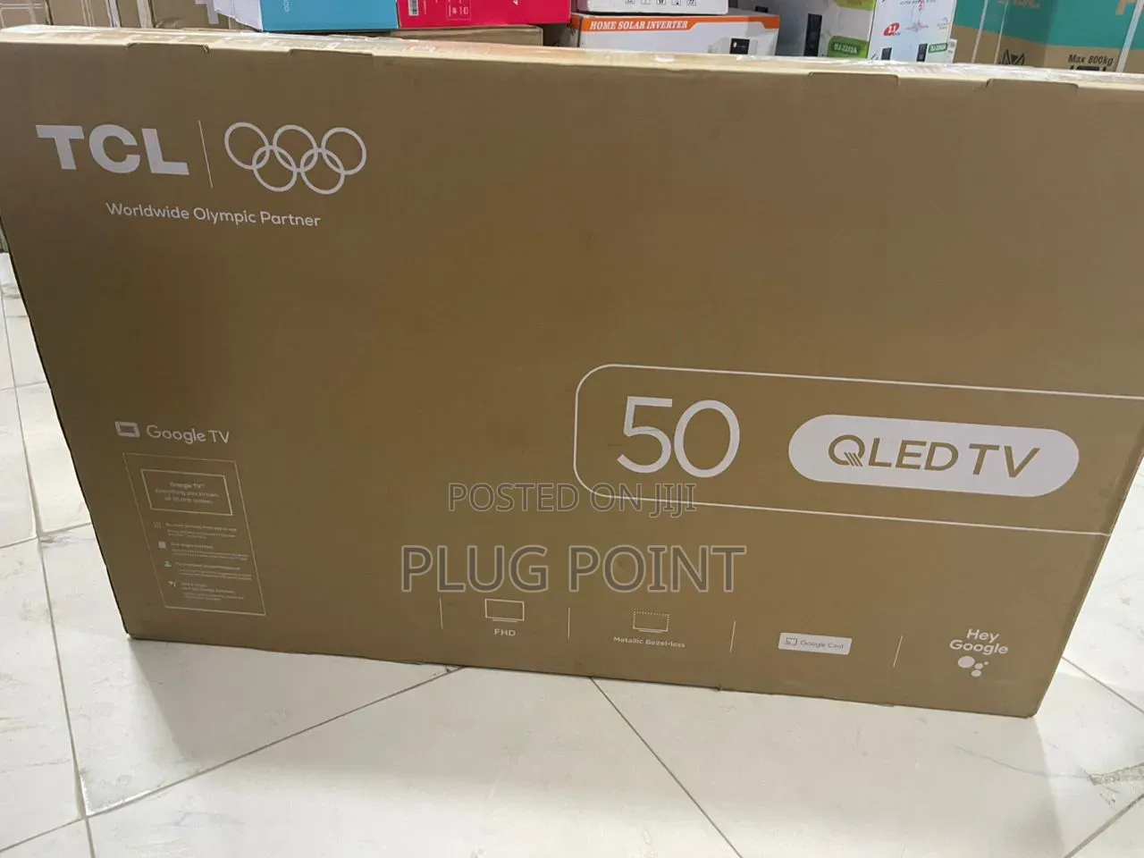 TCL 50” Qled Uhd Smart Tv – Cinematic Experience