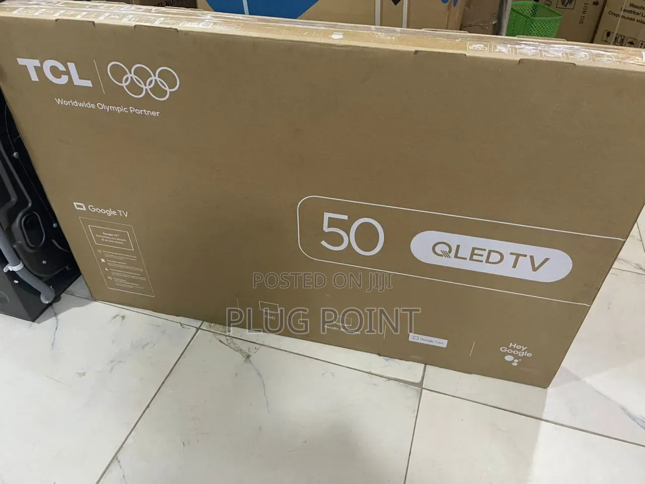 TCL 50” Qled Smart Tv – Vibrant Colors Smart Control