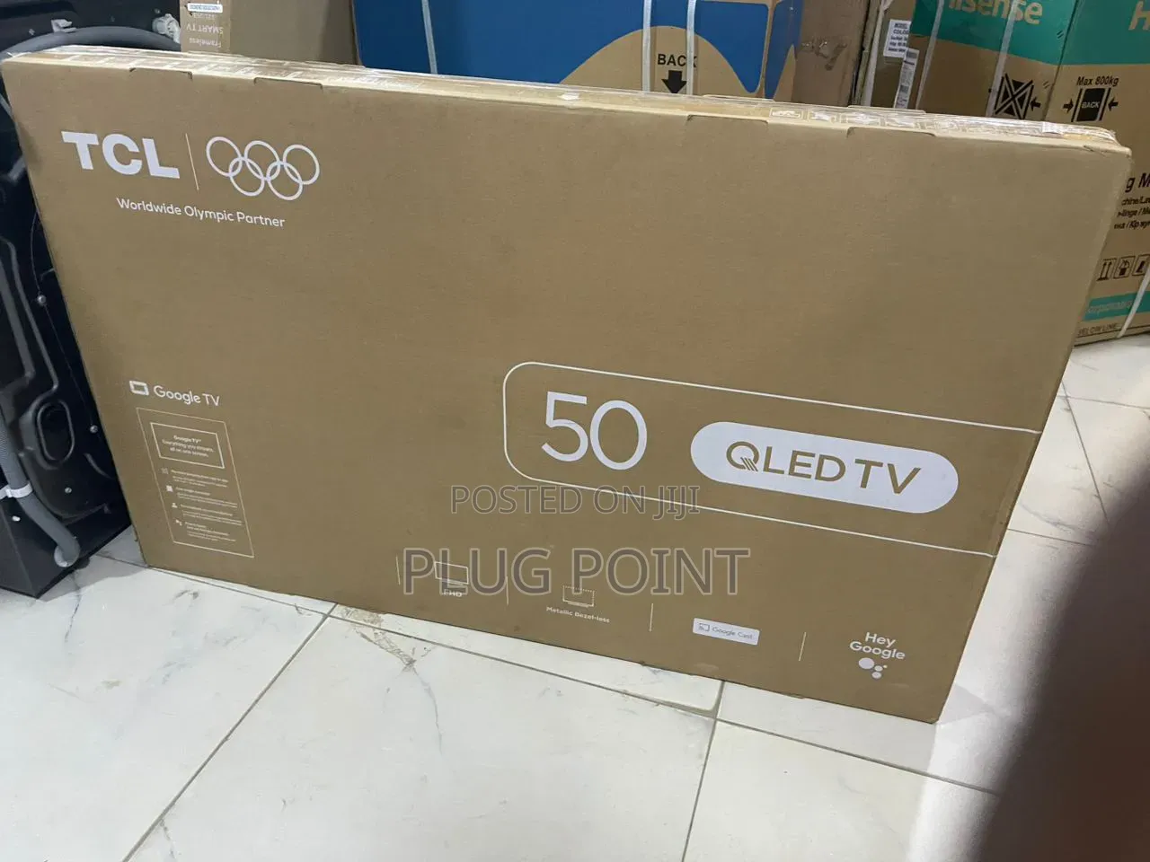 TCL 50” Qled Smart Tv – Vibrant Colors Smart Control