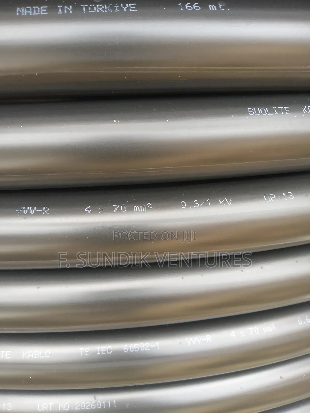 70mm 4core German Cable Full Guage