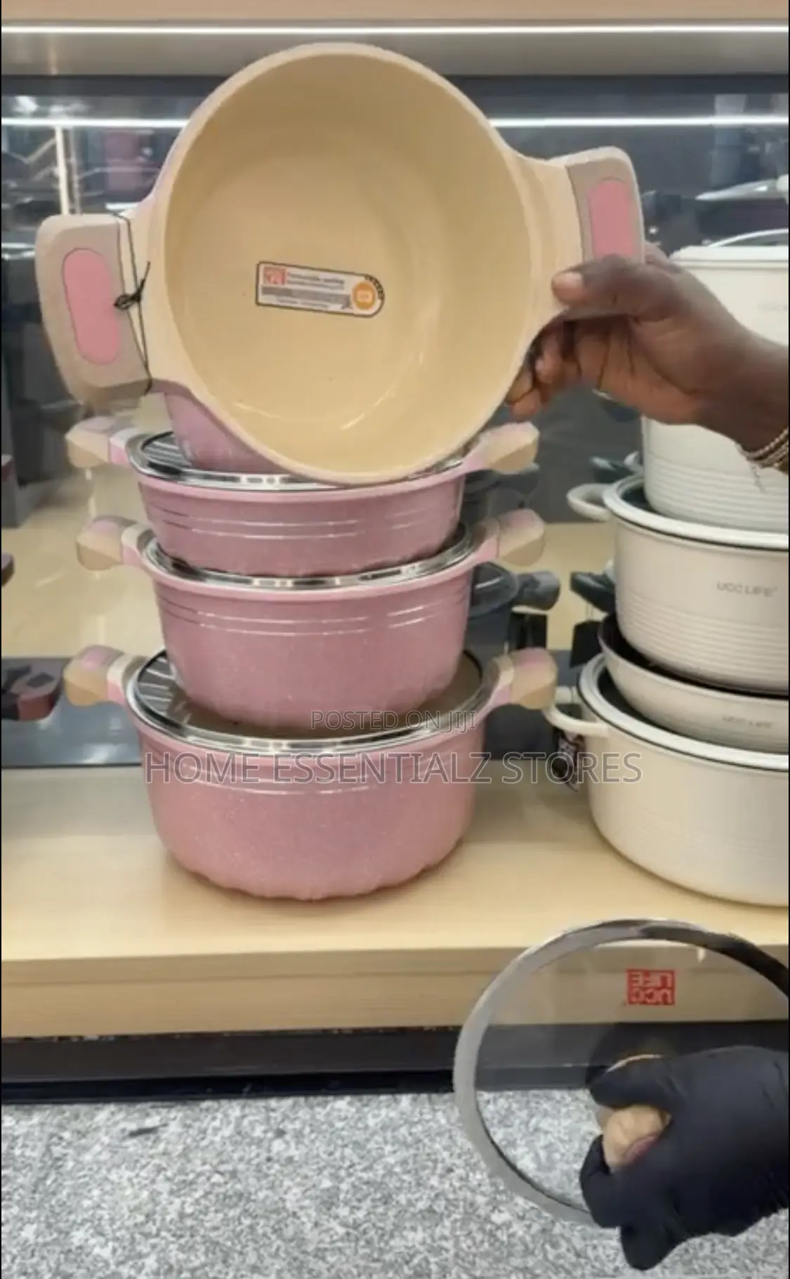 New Ucc Life Pot Set - Ucc Ceramic Coated Pot Set