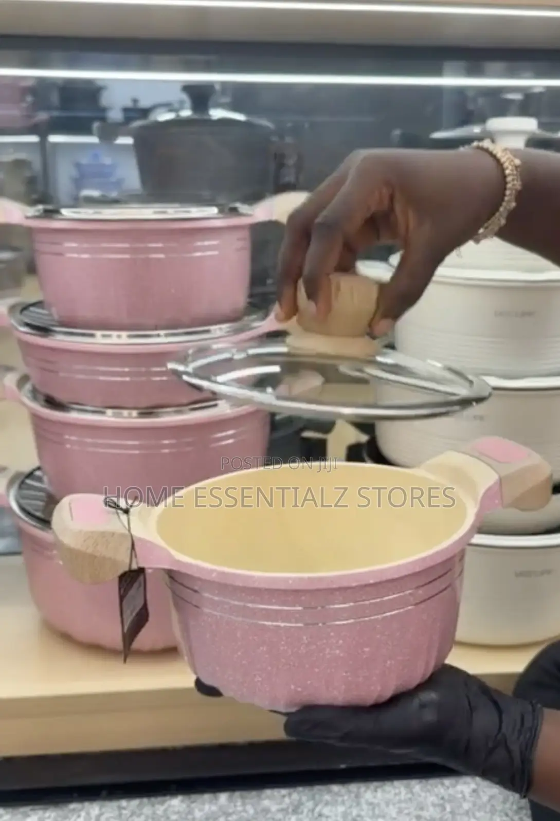 New Ucc Life Pot Set - Ucc Ceramic Coated Pot Set