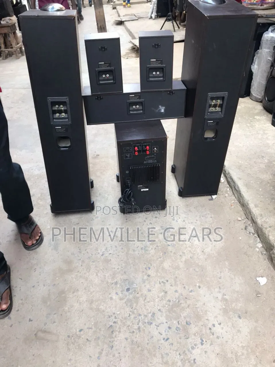 Uk Used Fullset Db Dynamics Tower Speaker
