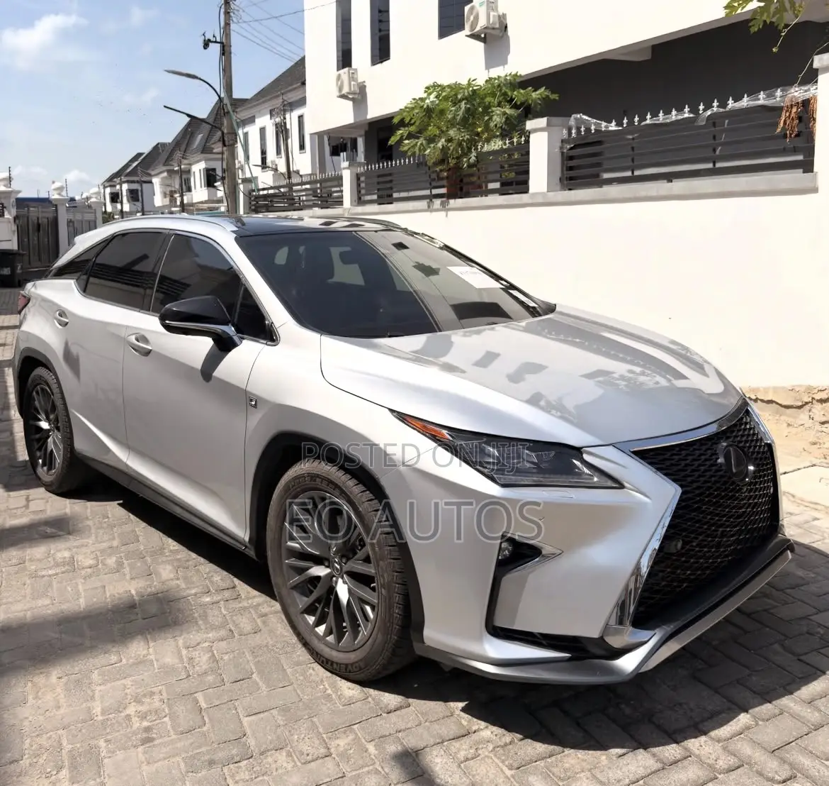 Lexus RX 350 F Sport AWD 2017 Silver